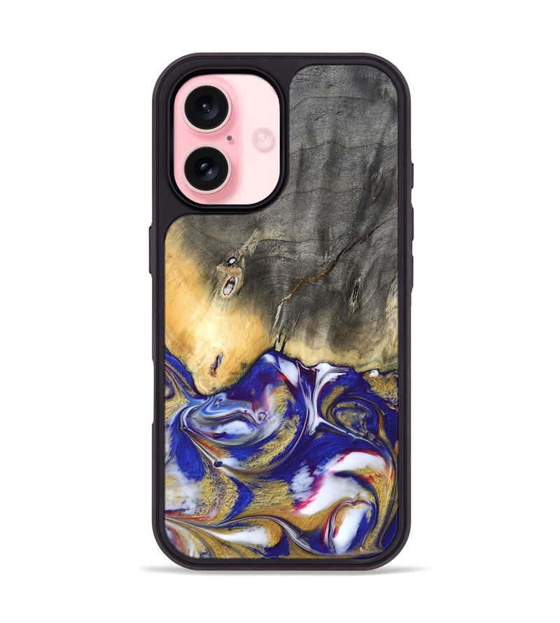 iPhone 16 Wood Phone Case - Brinley (Merica, 820478)