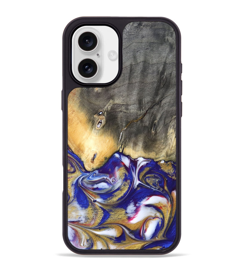 iPhone 16 Plus Wood Phone Case - Brinley (Merica, 820478)