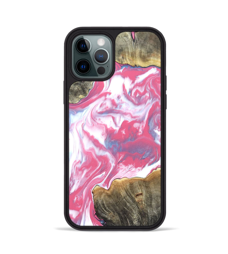 iPhone 12 Pro Wood Phone Case - Rubie (Merica, 820479)