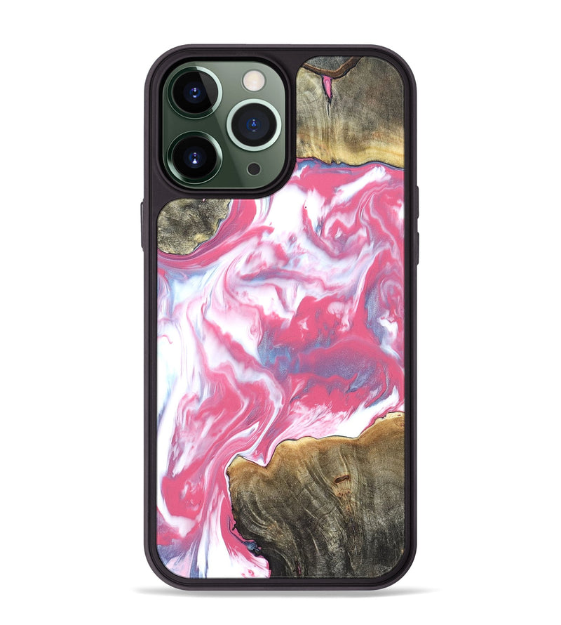 iPhone 13 Pro Max Wood Phone Case - Rubie (Merica, 820479)