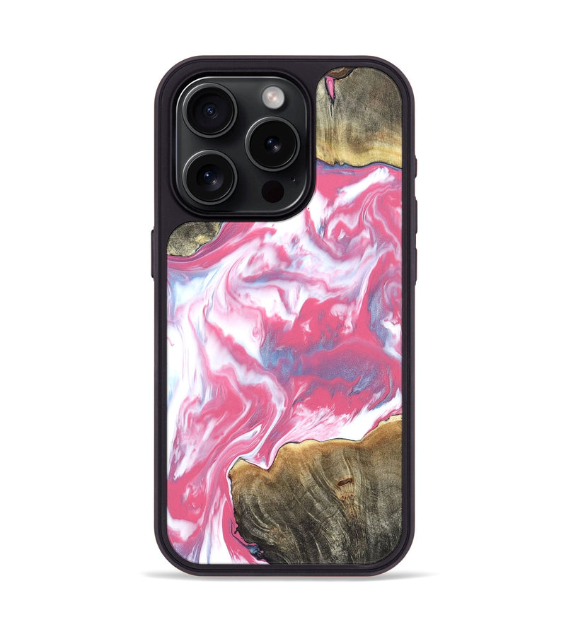 iPhone 15 Pro Wood Phone Case - Rubie (Merica, 820479)