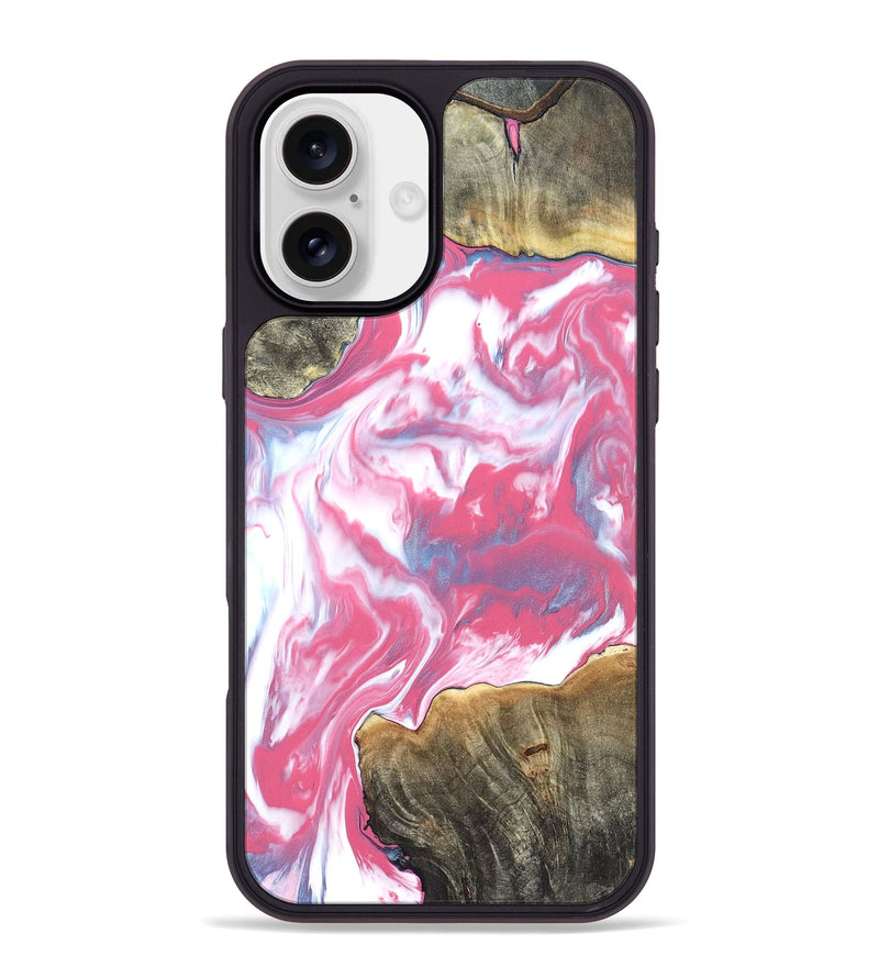 iPhone 16 Plus Wood Phone Case - Rubie (Merica, 820479)