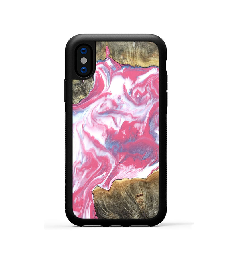 iPhone Xs Wood Phone Case - Rubie (Merica, 820479)