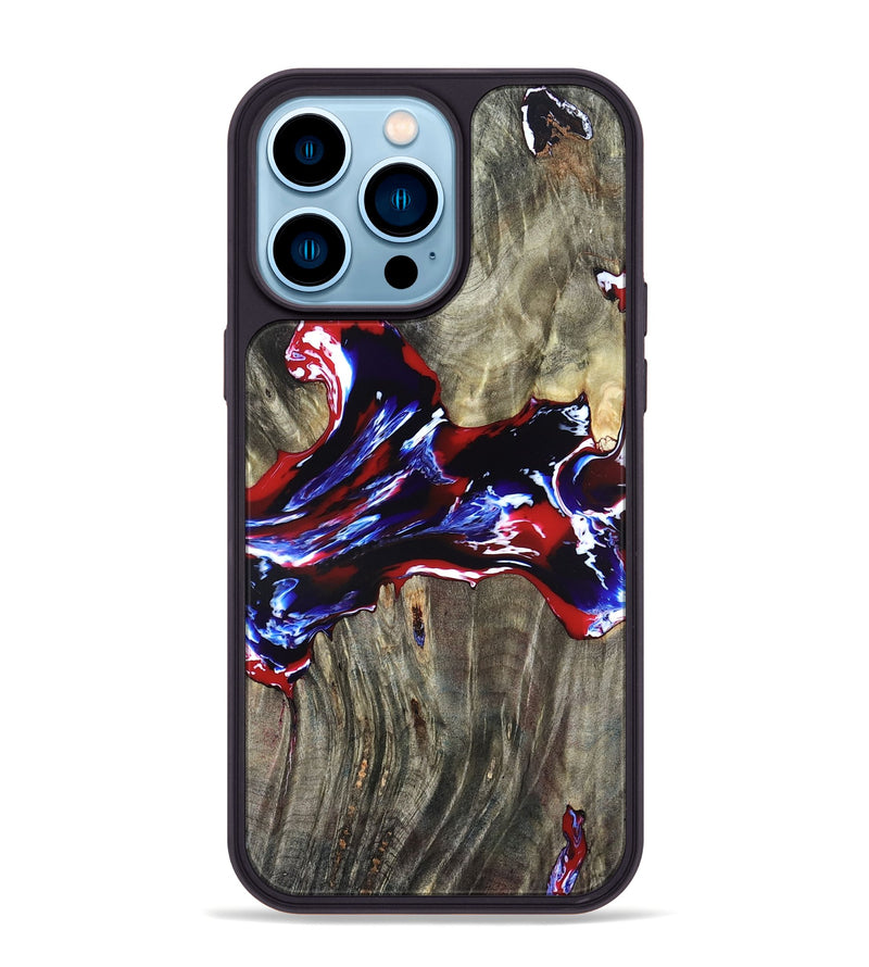 iPhone 14 Pro Max Wood Phone Case - Deidre (Merica, 820480)