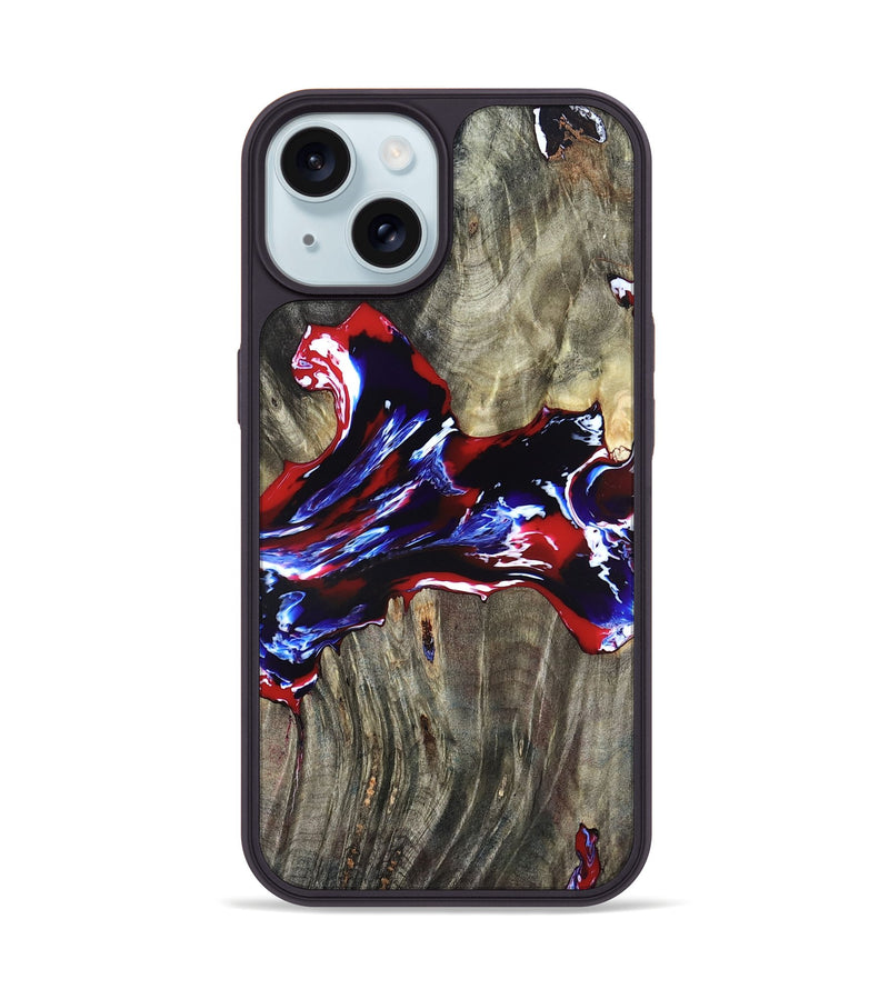iPhone 15 Wood Phone Case - Deidre (Merica, 820480)
