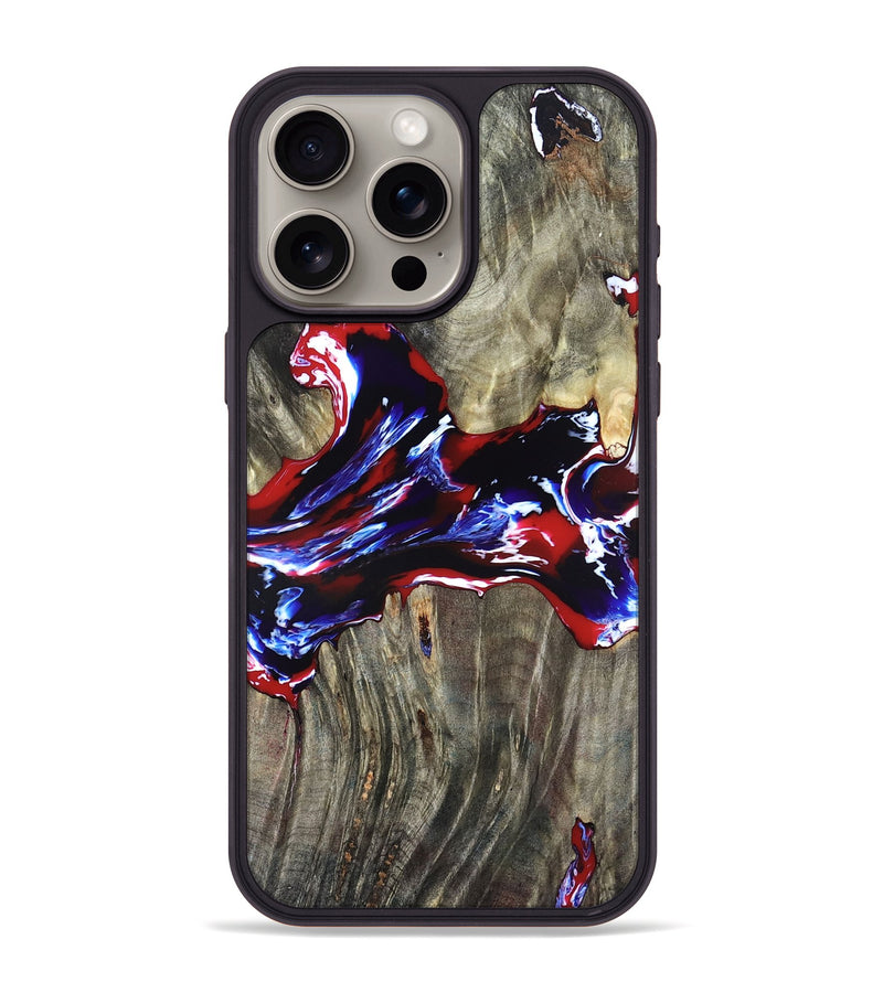 iPhone 15 Pro Max Wood Phone Case - Deidre (Merica, 820480)