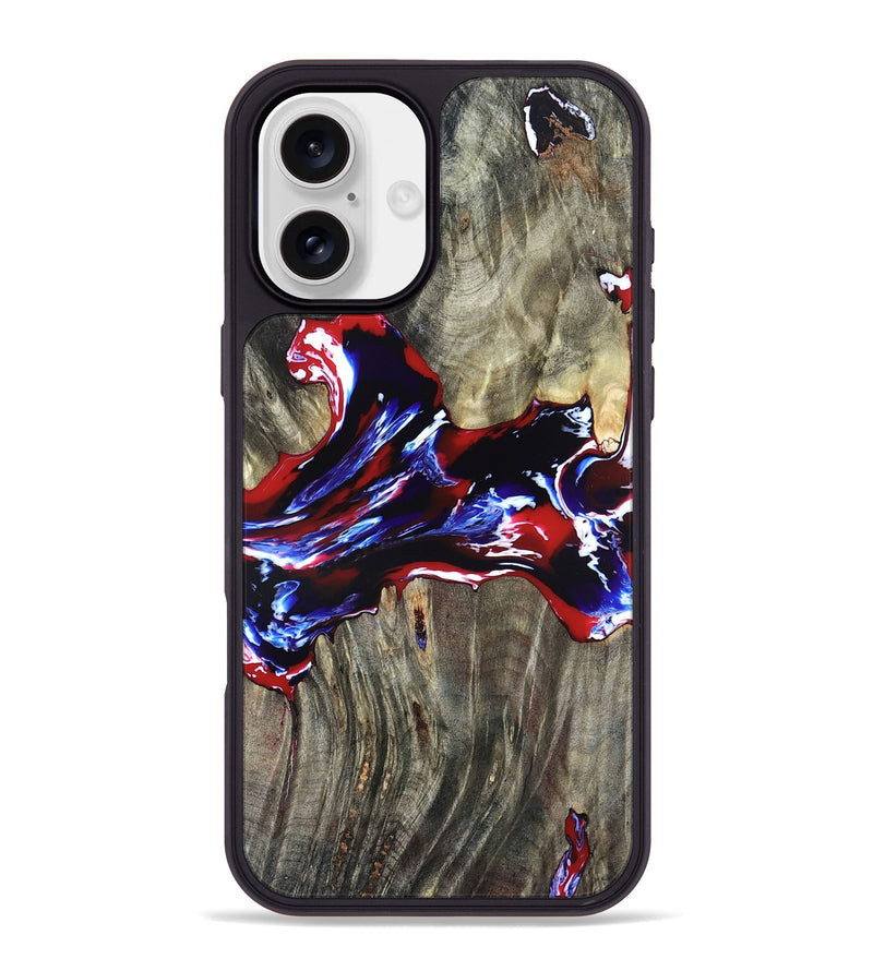 iPhone 16 Plus Wood Phone Case - Deidre (Merica, 820480)