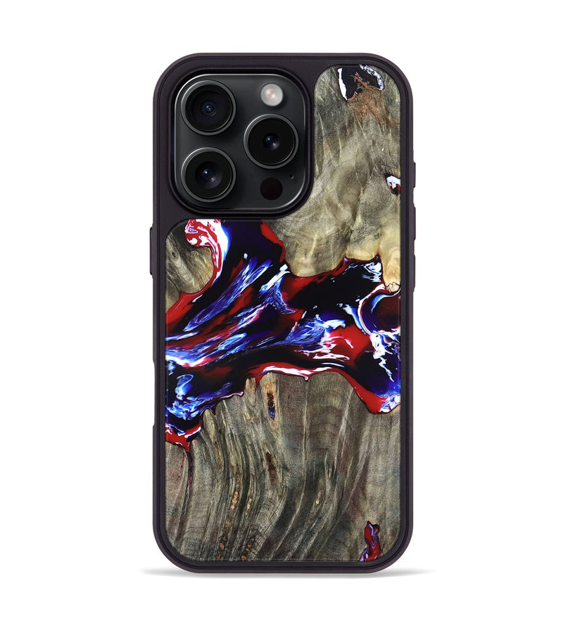 iPhone 16 Pro Wood Phone Case - Deidre (Merica, 820480)