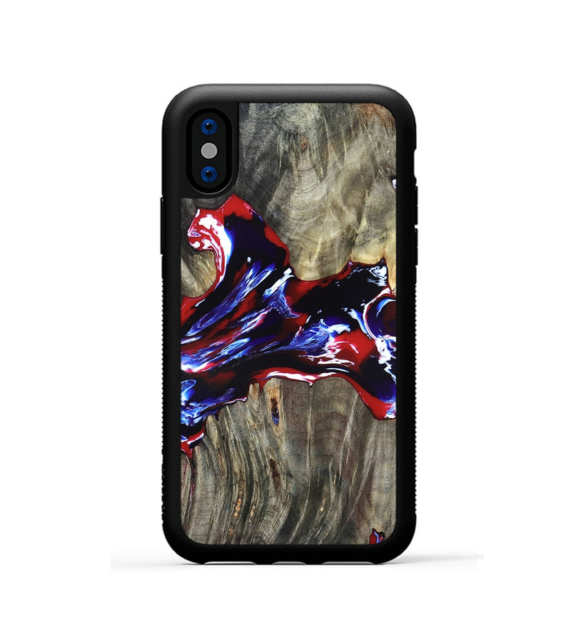 iPhone Xs Wood Phone Case - Deidre (Merica, 820480)