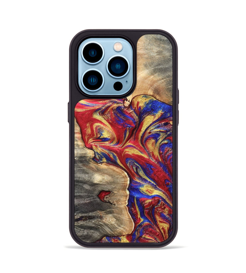 iPhone 14 Pro Wood Phone Case - Lula (Merica, 820481)