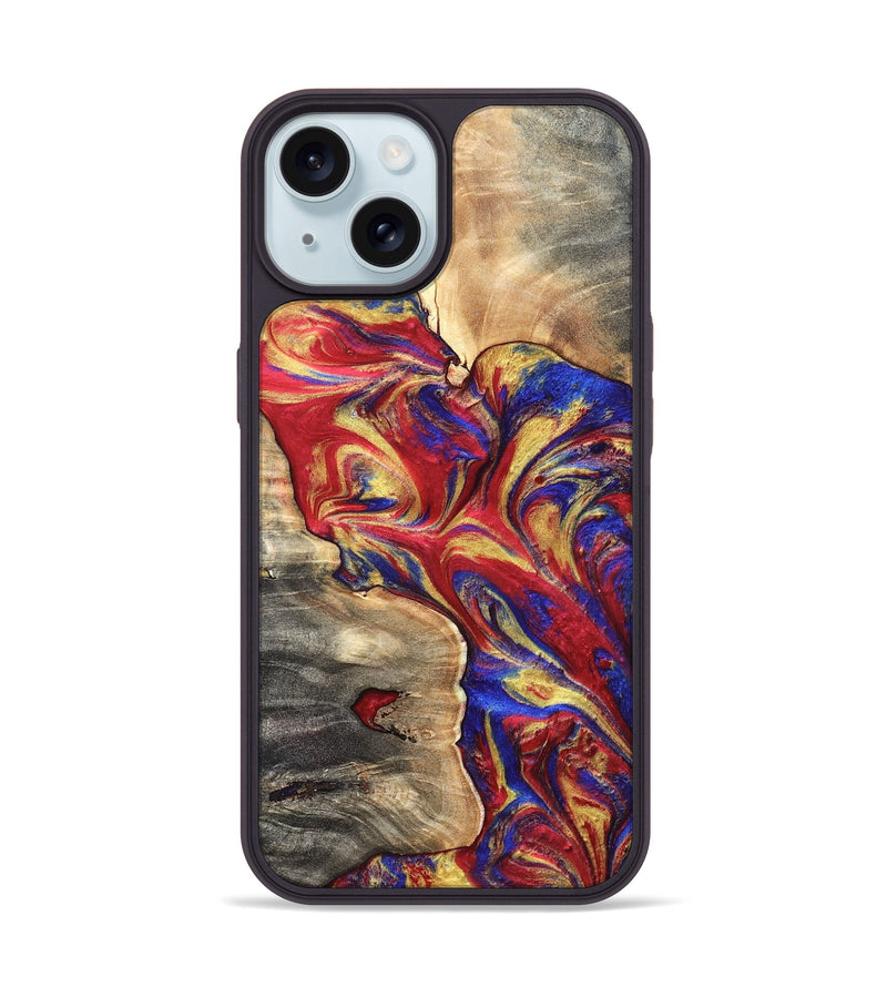 iPhone 15 Wood Phone Case - Lula (Merica, 820481)