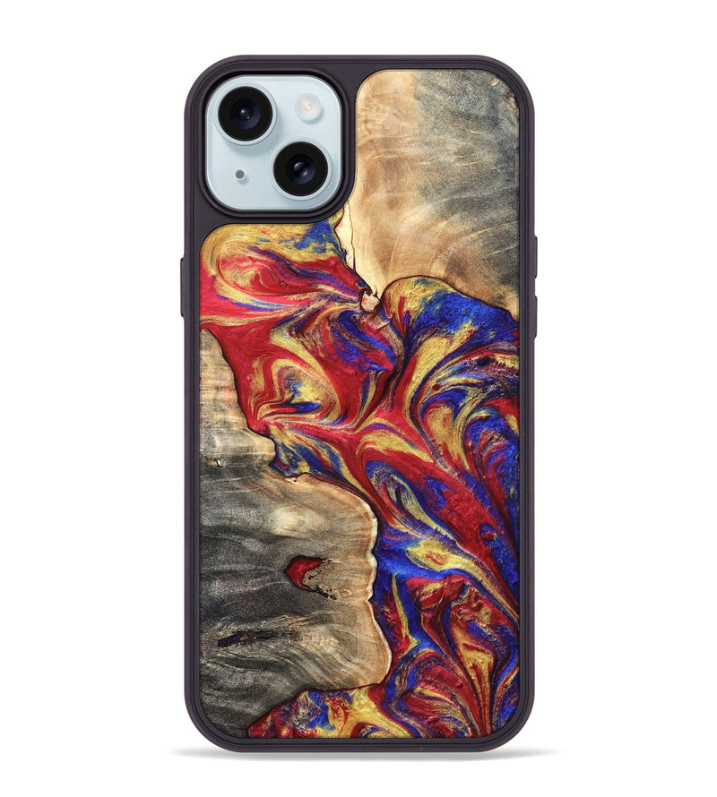 iPhone 15 Plus Wood Phone Case - Lula (Merica, 820481)
