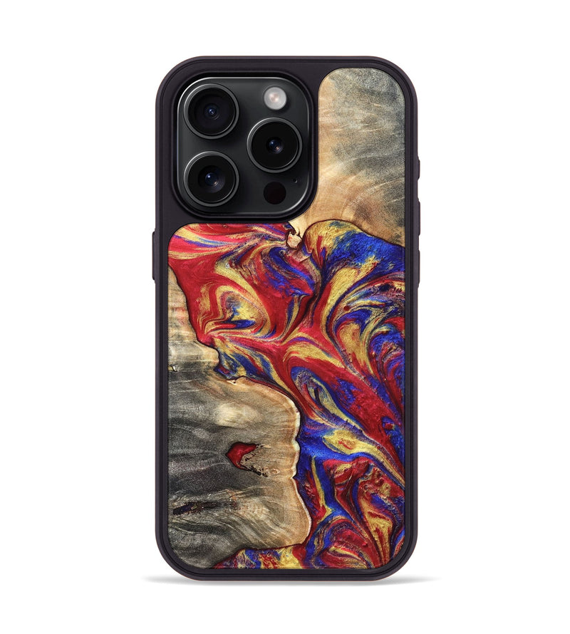 iPhone 15 Pro Wood Phone Case - Lula (Merica, 820481)