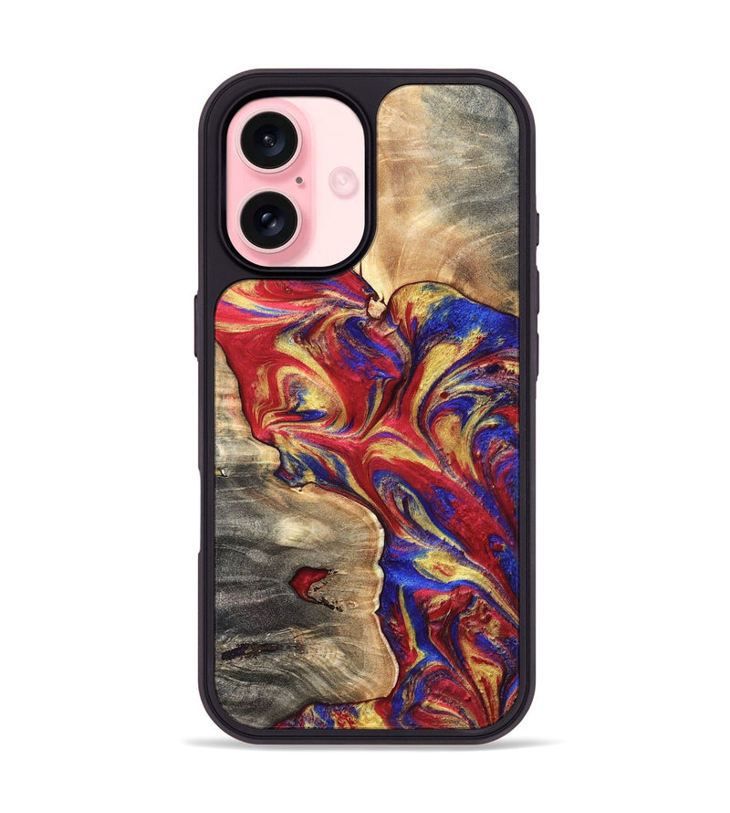 iPhone 16 Wood Phone Case - Lula (Merica, 820481)