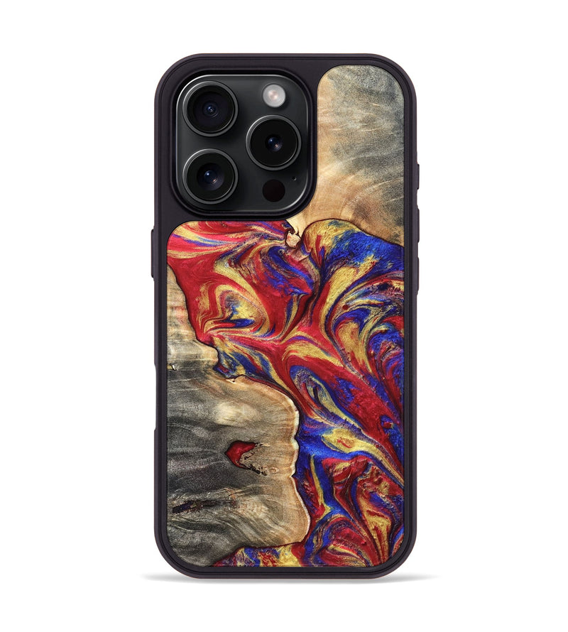 iPhone 16 Pro Wood Phone Case - Lula (Merica, 820481)