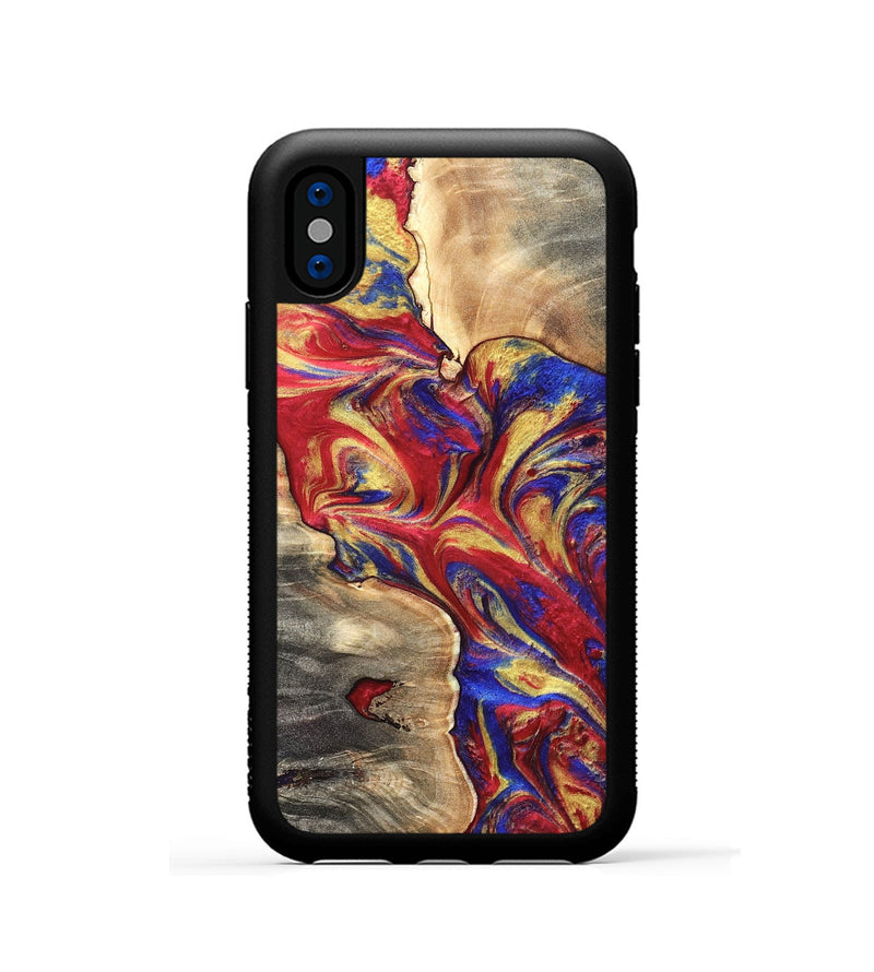 iPhone Xs Wood Phone Case - Lula (Merica, 820481)