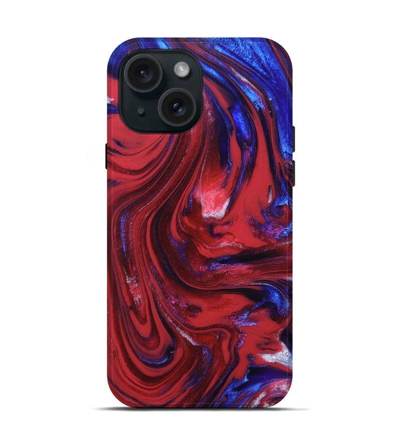 iPhone 15 ResinArt Live Edge Phone Case - Latonya (Merica, 820482)