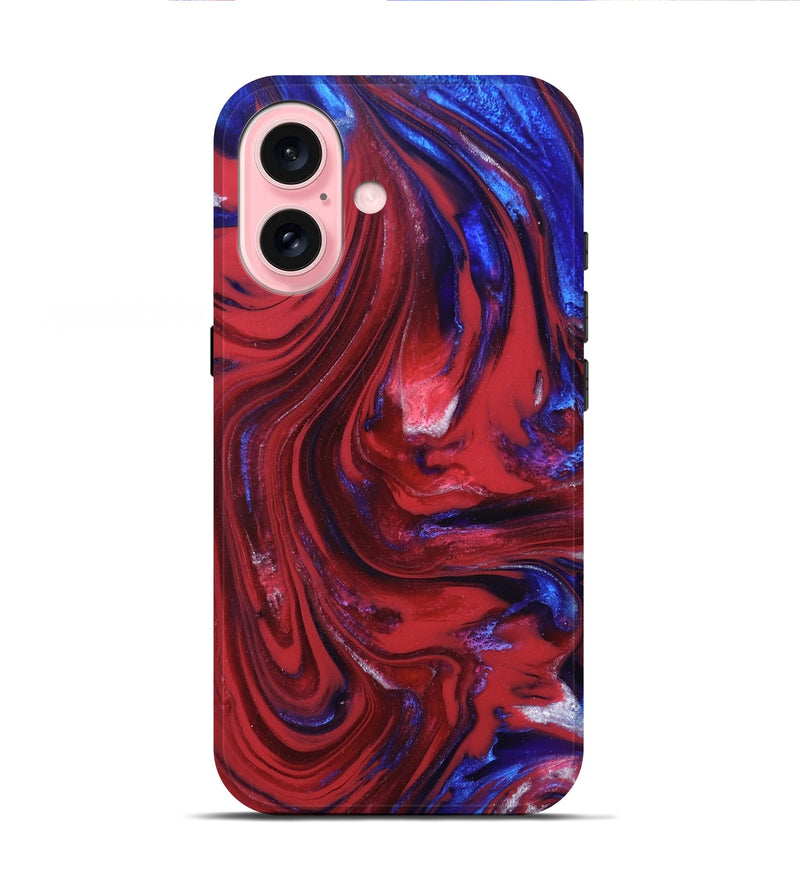 iPhone 16 ResinArt Live Edge Phone Case - Latonya (Merica, 820482)
