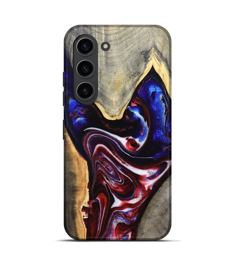 Galaxy S23 Wood Live Edge Phone Case - Jess (Merica, 820483)