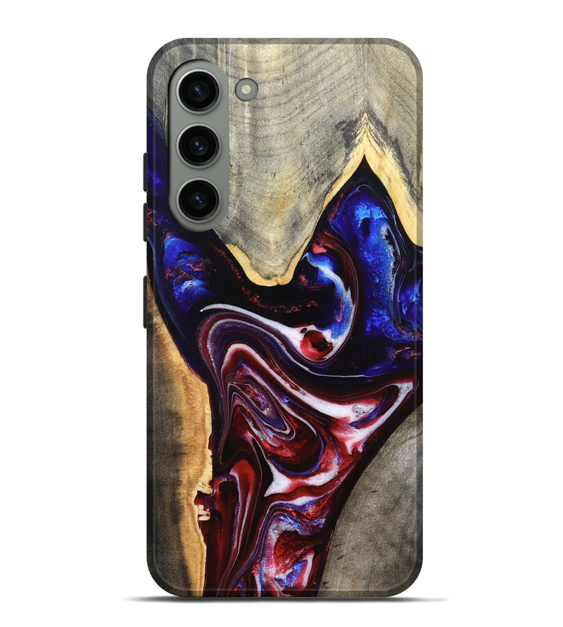 Galaxy S23 Plus Wood Live Edge Phone Case - Jess (Merica, 820483)