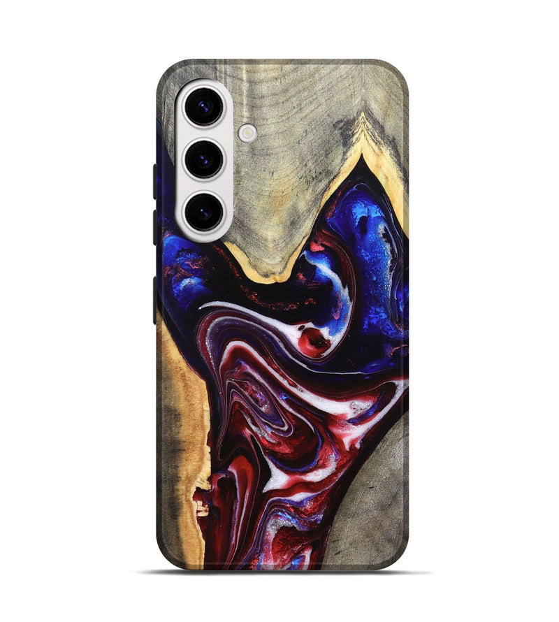 Galaxy S25 Wood Live Edge Phone Case - Jess (Merica, 820483)