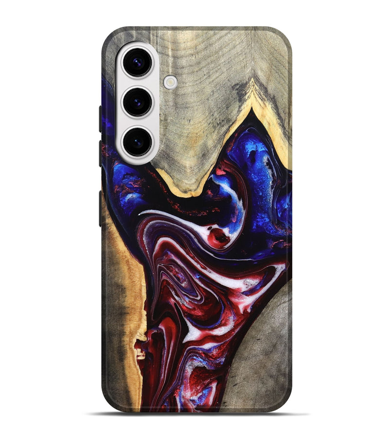 Galaxy S25 Plus Wood Live Edge Phone Case - Jess (Merica, 820483)