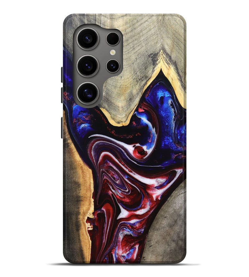 Galaxy S25 Ultra Wood Live Edge Phone Case - Jess (Merica, 820483)