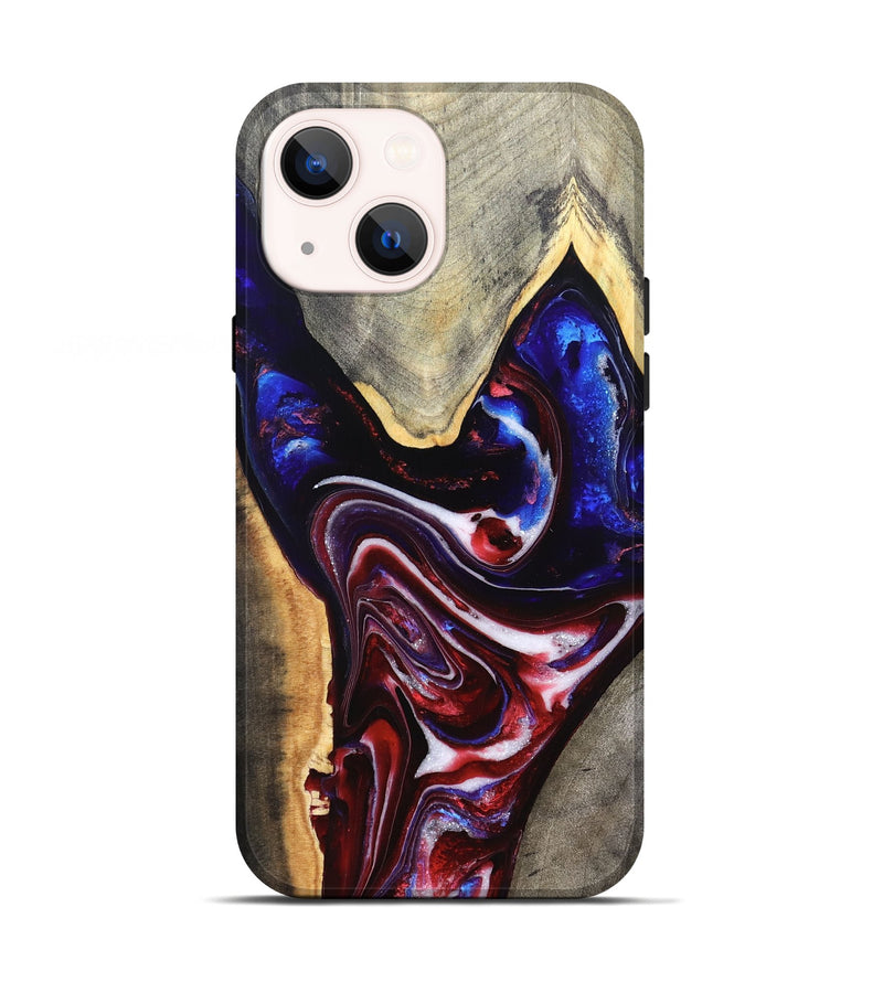 iPhone 13 Wood Live Edge Phone Case - Jess (Merica, 820483)