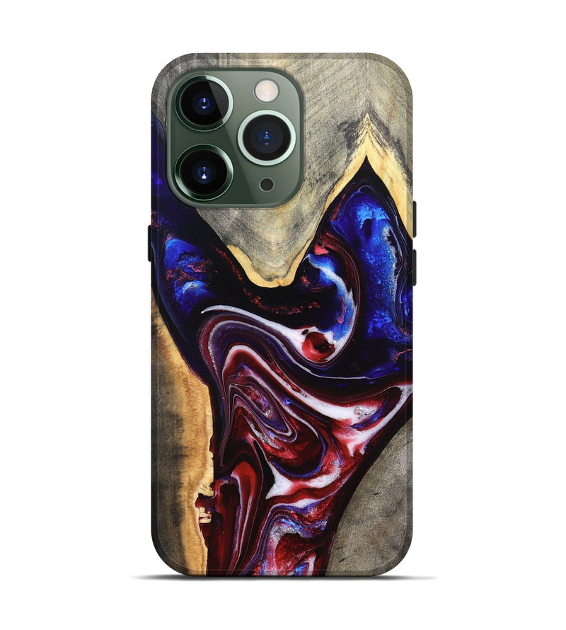 iPhone 13 Pro Wood Live Edge Phone Case - Jess (Merica, 820483)