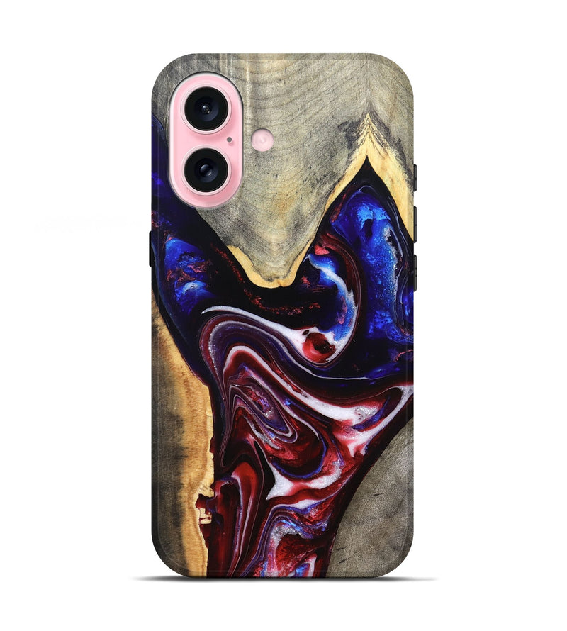 iPhone 17 Wood Live Edge Phone Case - Jess (Merica, 820483)