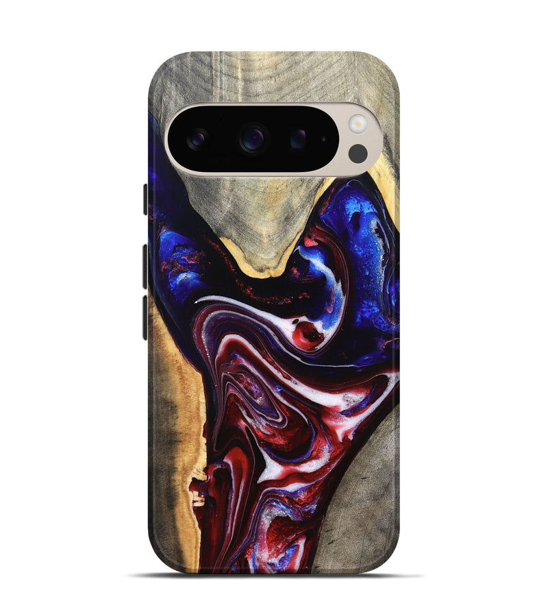 Pixel 9 Wood Live Edge Phone Case - Jess (Merica, 820483)