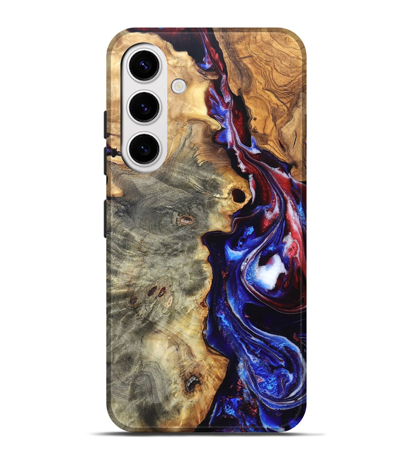 Galaxy S25 Plus Wood Live Edge Phone Case - Julian (Merica, 820484)