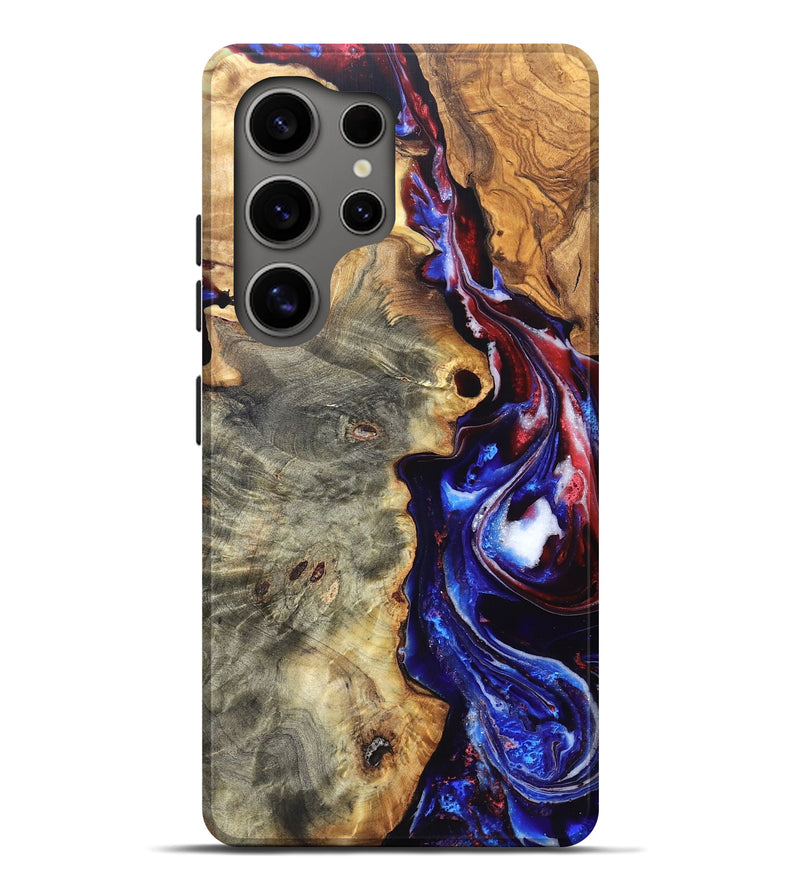 Galaxy S25 Ultra Wood Live Edge Phone Case - Julian (Merica, 820484)