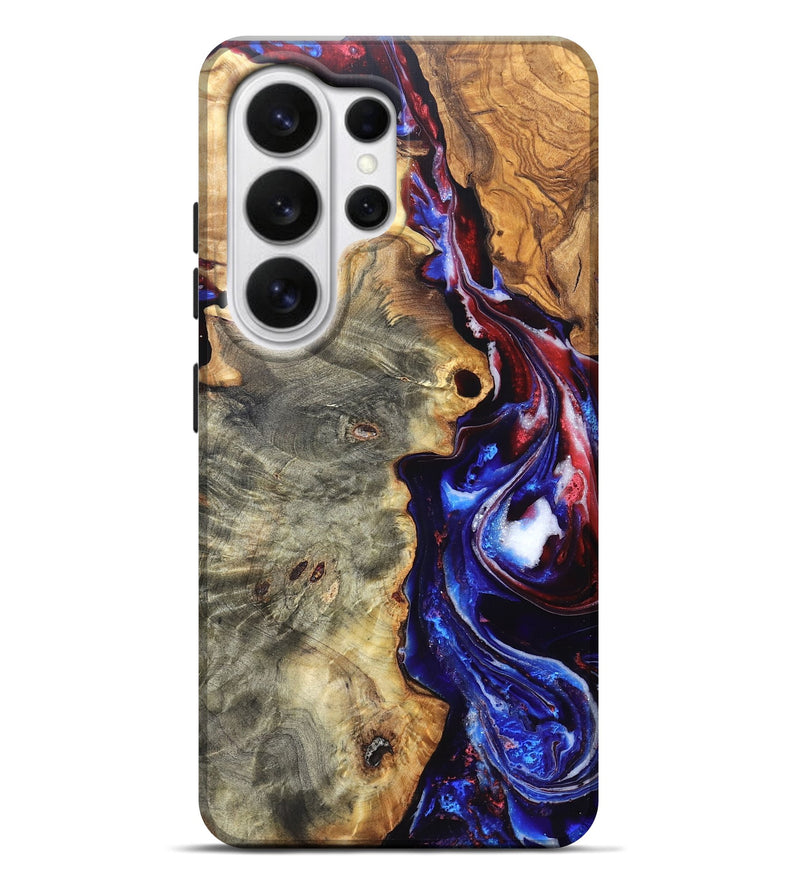 Galaxy S26 Ultra Wood Live Edge Phone Case - Julian (Merica, 820484)