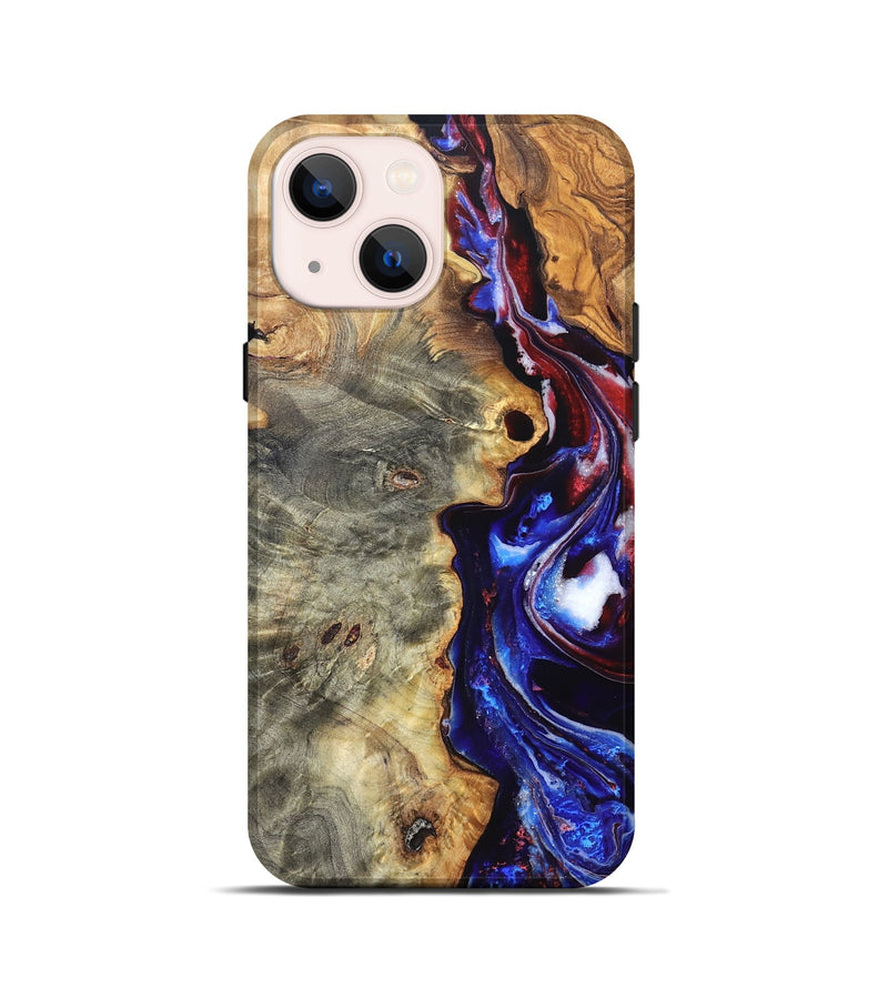 iPhone 13 mini Wood Live Edge Phone Case - Julian (Merica, 820484)