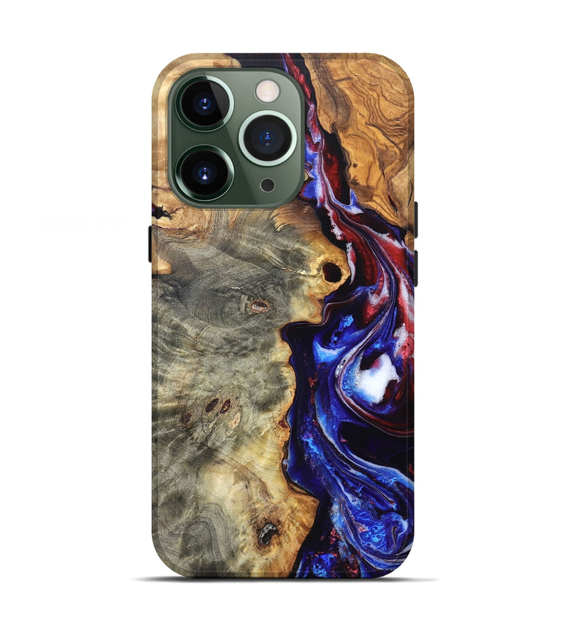 iPhone 13 Pro Wood Live Edge Phone Case - Julian (Merica, 820484)