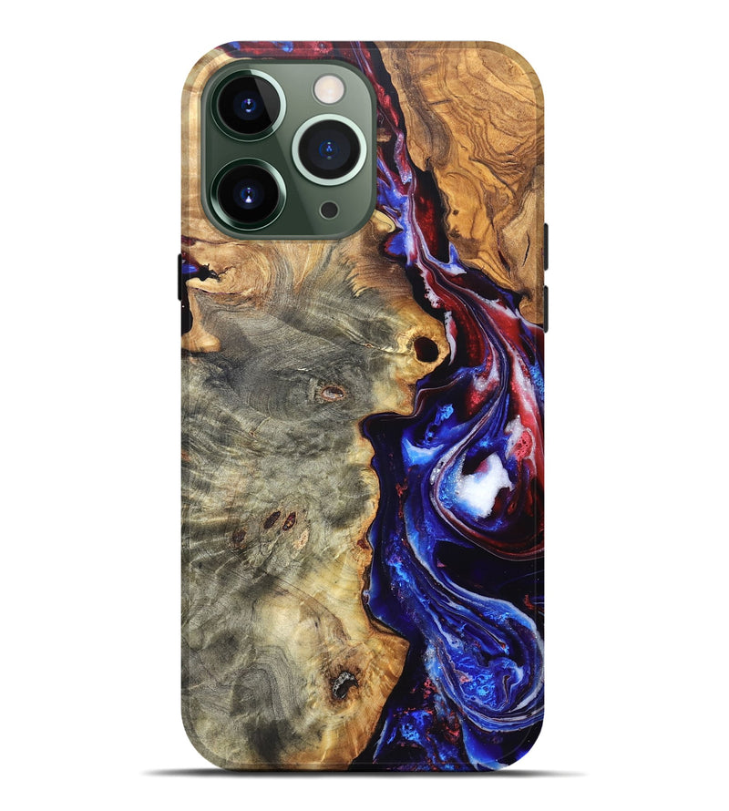 iPhone 13 Pro Max Wood Live Edge Phone Case - Julian (Merica, 820484)