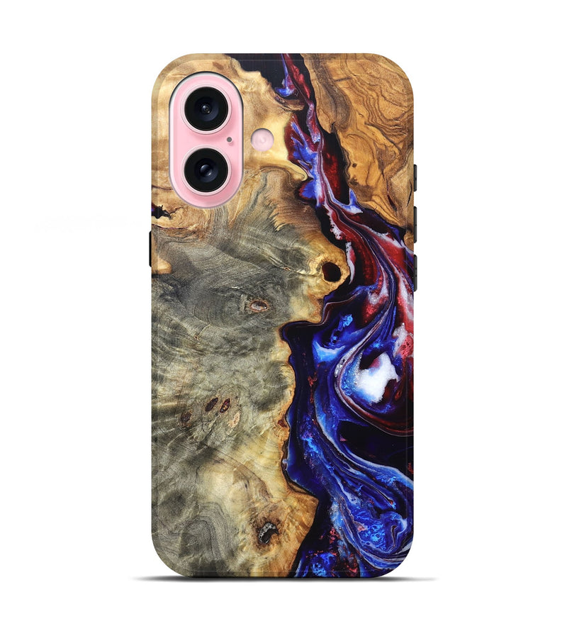 iPhone 17 Wood Live Edge Phone Case - Julian (Merica, 820484)