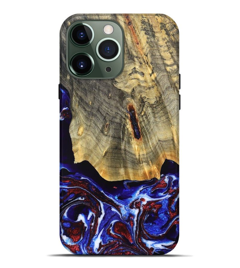 iPhone 13 Pro Max Wood Live Edge Phone Case - Kaiser (Merica, 820489)