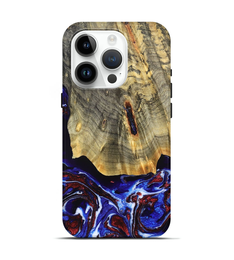 iPhone 15 Pro Wood Live Edge Phone Case - Kaiser (Merica, 820489)
