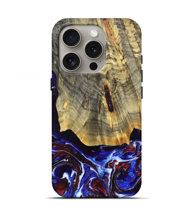 iPhone 16 Pro Wood Live Edge Phone Case - Kaiser (Merica, 820489)