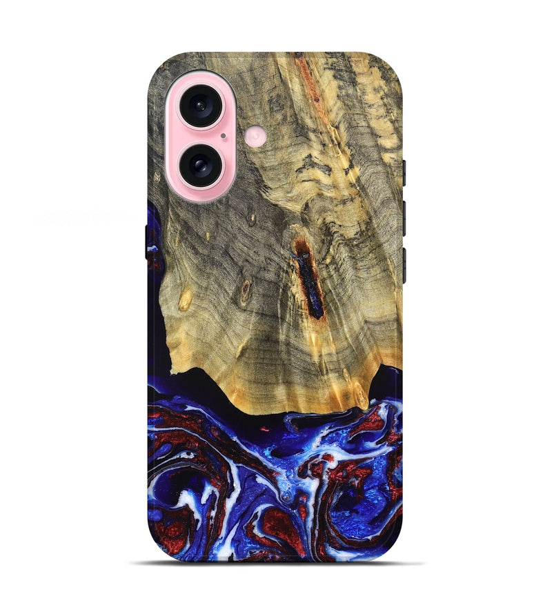 iPhone 17 Wood Live Edge Phone Case - Kaiser (Merica, 820489)