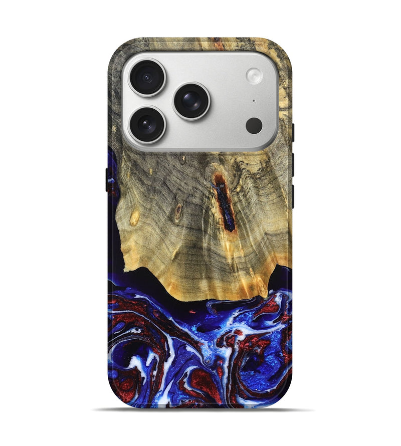 iPhone 17 Pro Wood Live Edge Phone Case - Kaiser (Merica, 820489)