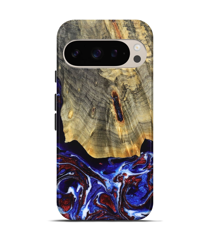Pixel 9 Pro Wood Live Edge Phone Case - Kaiser (Merica, 820489)