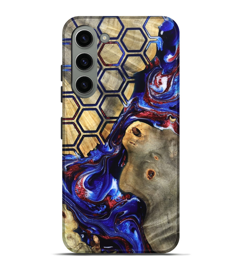 Galaxy S23 Plus Wood Live Edge Phone Case - Caleigh (Merica, 820490)