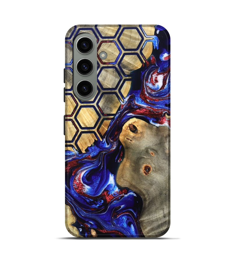Galaxy S24 Wood Live Edge Phone Case - Caleigh (Merica, 820490)
