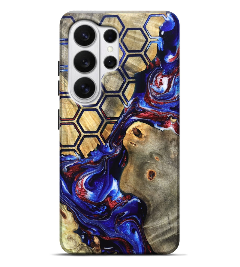 Galaxy S26 Ultra Wood Live Edge Phone Case - Caleigh (Merica, 820490)