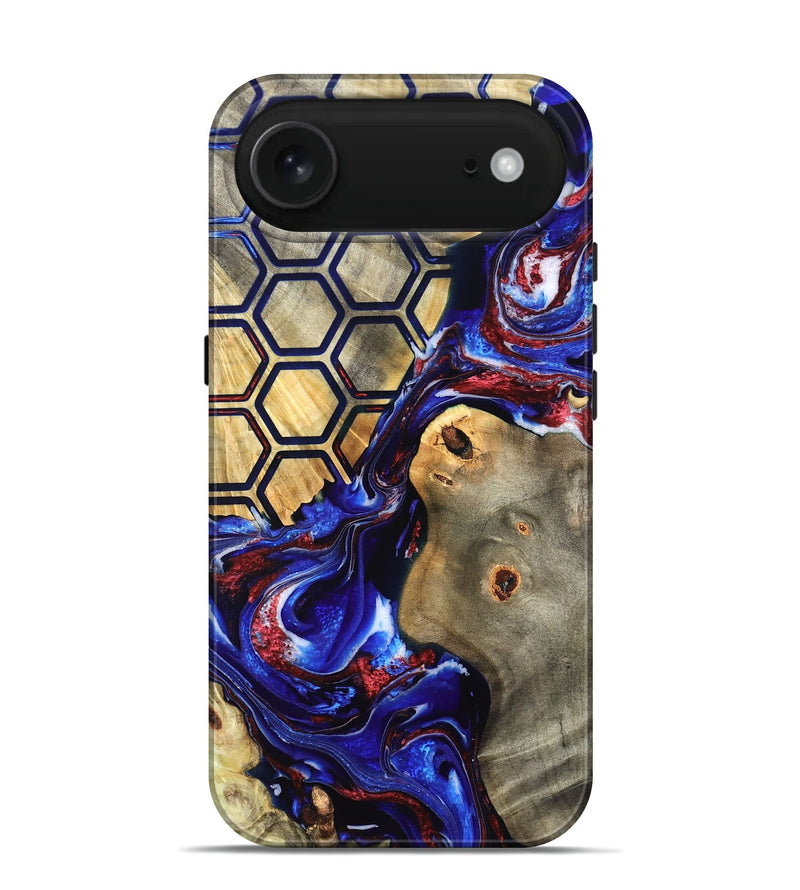 iPhone 17 Air Wood Live Edge Phone Case - Caleigh (Merica, 820490)