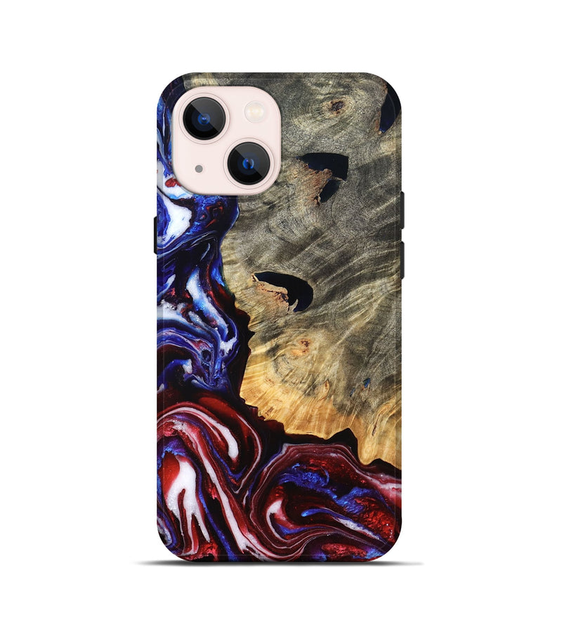 iPhone 13 mini Wood Live Edge Phone Case - Minerva (Merica, 820491)