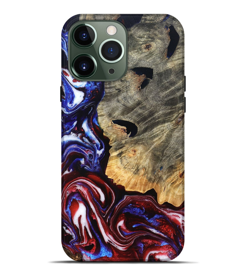 iPhone 13 Pro Max Wood Live Edge Phone Case - Minerva (Merica, 820491)